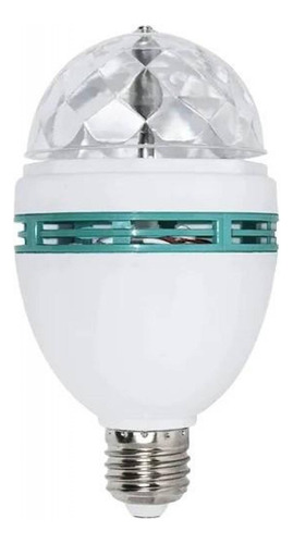 Foco Decorativo De Luz Multicolor Base E27 3w 240lm Vl-040a Luz Rgb