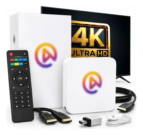 🔥 Super Oferta: HDMI Smart TV Box 4K!