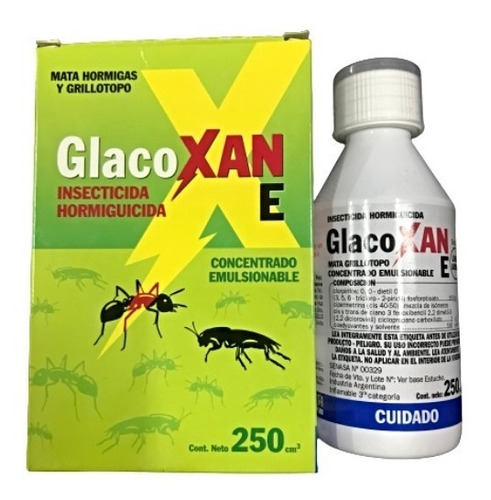 Glacoxan E - Veneno Hormiguicida Hormigas 250 Cc