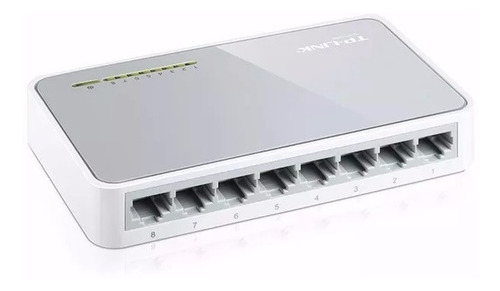 Switch De 8 Puertos De 10/100mbps Tp Link Tl-sf1008d
