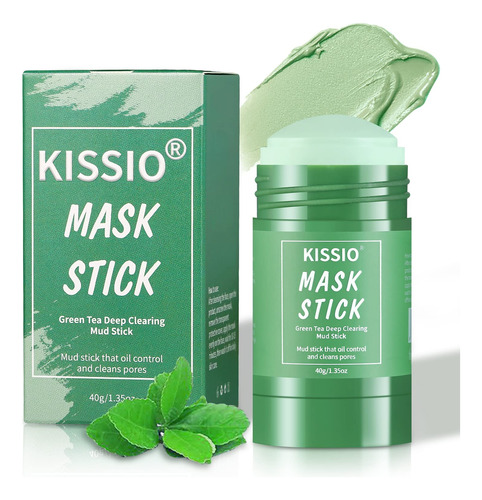 Bissio Green Tea Mask Stick, Removedor De Punta Negra, Masca