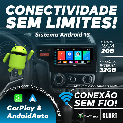 Kit Multimidia Android 9 Pol Wr-v 2017 2018 19 20 2021 2022