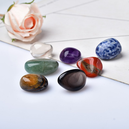 Juego De Piedras Preciosas Curativas Para Chakras De Cristal Juego De 14 Piezas