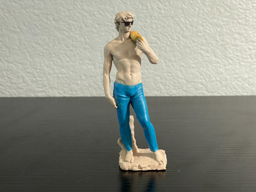 David De Michelangelo Escultura Pop Replica Impreso 3d
