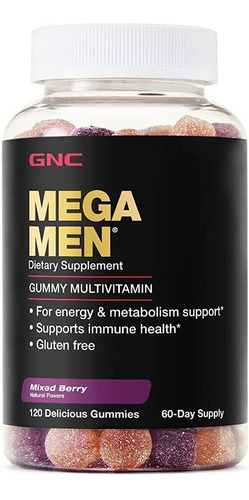 Vitaminas Gnc Mega Men