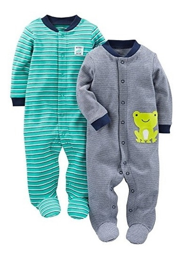 Ropa Para Bebe Pijamas Para Dormir 2 Unidades Talla 6-9m