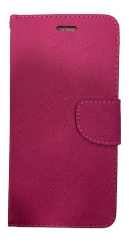 Flip Cover ( Tipo Agenda) Para iPhone 7 / 8 Plus Fucsia