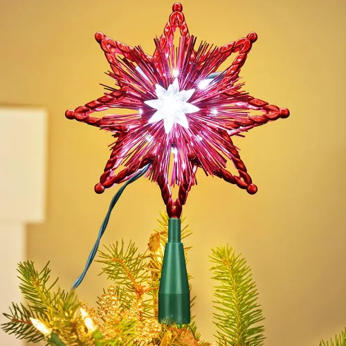 Luces Odeetronic Para Decoracion De Arbol De Navidad, 8 P...