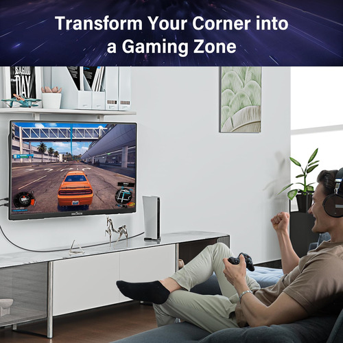 Monitor De Juego Portátil De 2k 180hz, 23.8 2560x1440 Qhd Rá