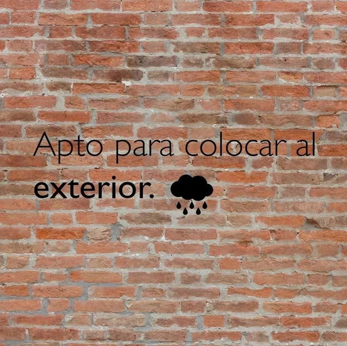 Aplique Para Exterior Philips Ecomoods Negro / Blanco