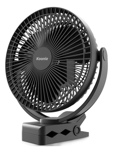 Koonie Ventilador Porttil Recargable De 10000 Mah, Funciona