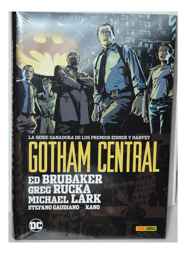 Gotham Central (dc Omnibus), De Ed Brubaker; Greg Rucka; Michael Lark., Vol. Único. Editorial Panini, Tapa Dura En Español, 2024