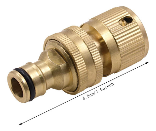 Conector Rápido De 3/4 Conector De Manguera Resistente