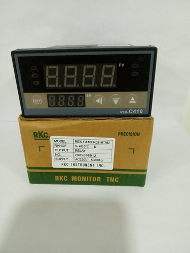 Controlador De Temperatura Modelo Rex-c410 Marca Rkc