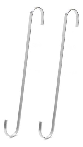 Ganchos En S Extra Grande 12puLG - Fuertes Y Duraderos Para