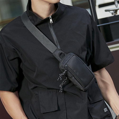 Bolsa Bandolera Delantera Bolsa De Pecho Para Hombres Bolso