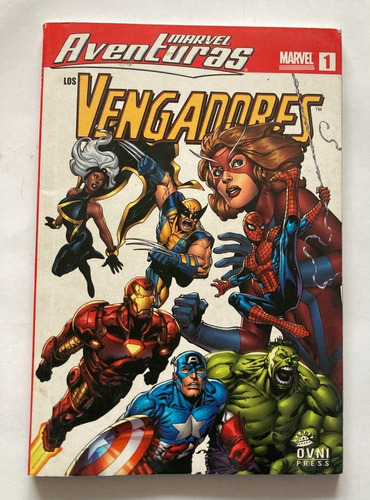  Comic Marvel: Marvel Aventuras Los Vengadores. Editorial Ovni Press