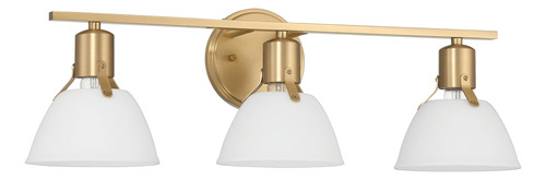 Robert Stevenson Lighting Cooper Lampara Tocador Metal 3 Luz