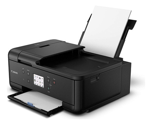 Impresora Canon Pixma Tr7620a Inalámbrica Todo En Uno Negra