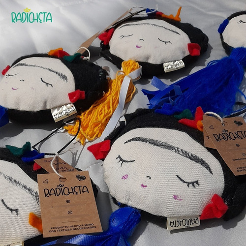 Imagen 5 de 6 de Adorno Colgante Frida Kahlo Souvenir Decoración