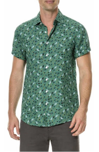 Camisa De Lino Rodd & Gunn , M