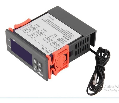 Imagen 1 de 1 de Termostato Digital Incubadora Stc1000 Con Sensor, 110v