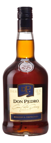 Caja De 12 Brandy Don Pedro Gran Reserva Especial 750 Ml