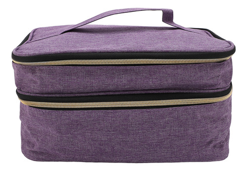 Bolsa De Costura De Doble Capa, Organizador De Accesorios, M