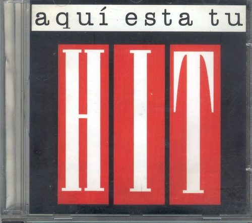 Varios Interpretes - Aqui Esta Tu Hit   Cd Original