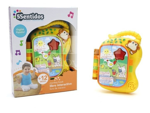  Juguete Libro Interactivo Con Luces Musica Baby Innovation