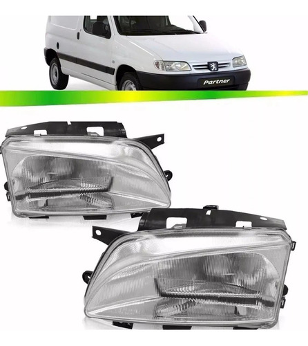 Par De Opticas Partner Berlingo 2005-2006-2007-2008