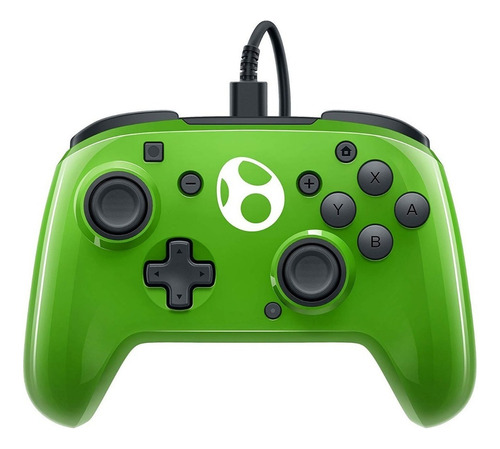 Control Pro Wired Faceoff Nintendo Switch Yoshi (d3 Gamers) Color Verde