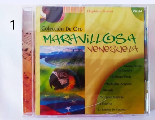 1 Cd Musica Venezolana Magdalena Sanchez Colección Sellado  