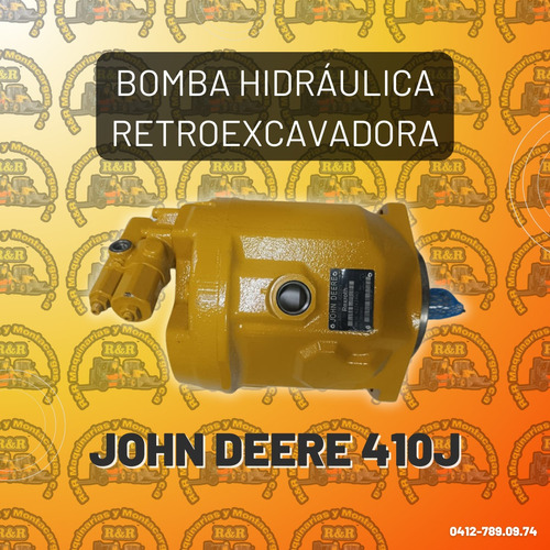 Bomba Hidráulica Retroexcavadora John Deere 410j