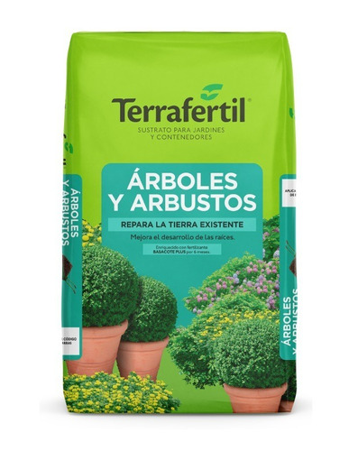 Sustrato Arboles Y Arbustos 20lts Distribuidor Terrafertil