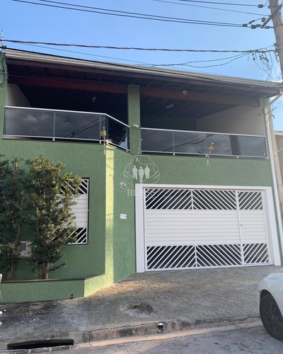 Imagem 5 de 13 de Sobrado Novo No Jardim Marambaia (jundiaí) Com 3 Dormitórios, Quintal Com Churrasqueira E 2 Vagas De Garagem - Ca01397 - 69927094