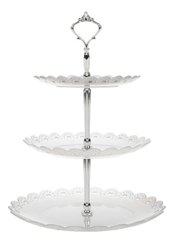 Soporte De 3 Niveles Para Cupcakes, Postres, Bodas, Eventos,