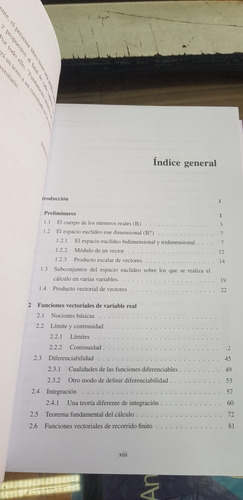 Libro Fundamentos De Cálculo Diferencial En Varias Variables (Usado)
