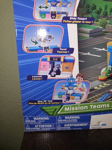 Super Wings Mission Teams Mission Teams Airport Luces Sonido (Usado)