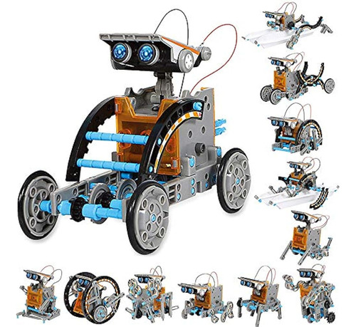 Sillbird Stem 12-in-1 Education Solar Robot Toys - 190 Pieza