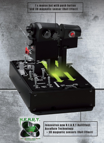 Thrustmaster Hadas Warthog Dual Throttles Para Simulación De