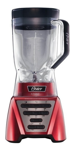Imagen 1 de 5 de Licuadora Oster Xpert Series BLST3A-R2T 2 L roja con vaso de tritan 127V