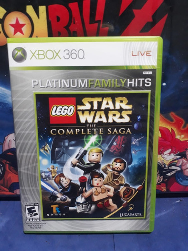 Lego Star Wars The Complete Saga Xbox 360 Original 