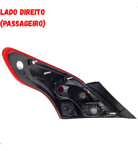 Kit Lanternas Traseiras Versa Sl 2012 2013 2014 2015 2016