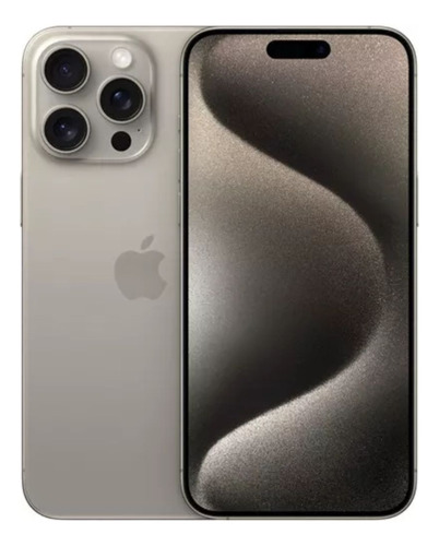 Apple iPhone 15 Pro Max 256 Gb Titanio Natural Refabricado (Reacondicionado)