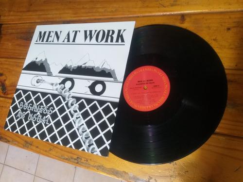 Men At Work Business As Usual Vinilo Music On Vinyl New Wave