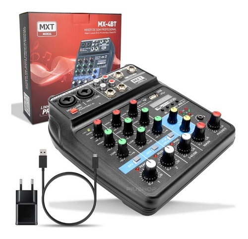 Console MXT MX-A4BT de mistura 110V/220V