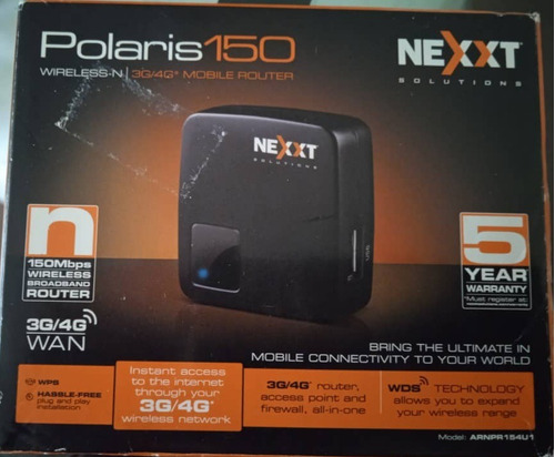 Router Mini Polaris 150 3g/4g Nexxt