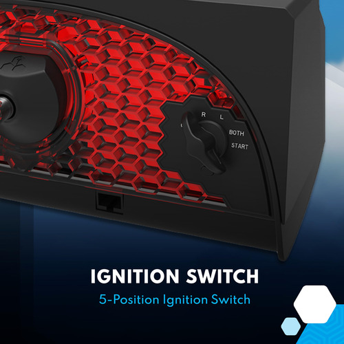 Flight Controls Honeycomb Alpha Yoke Con Panel De Interrupto