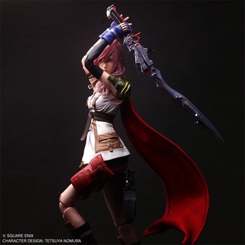 Final Fantasy Xiii: Play Arts Shin - Lightning Pre-vent